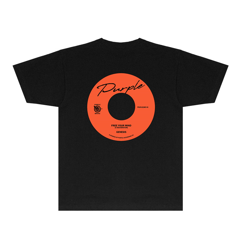 PURPLE  fashion T-shirt