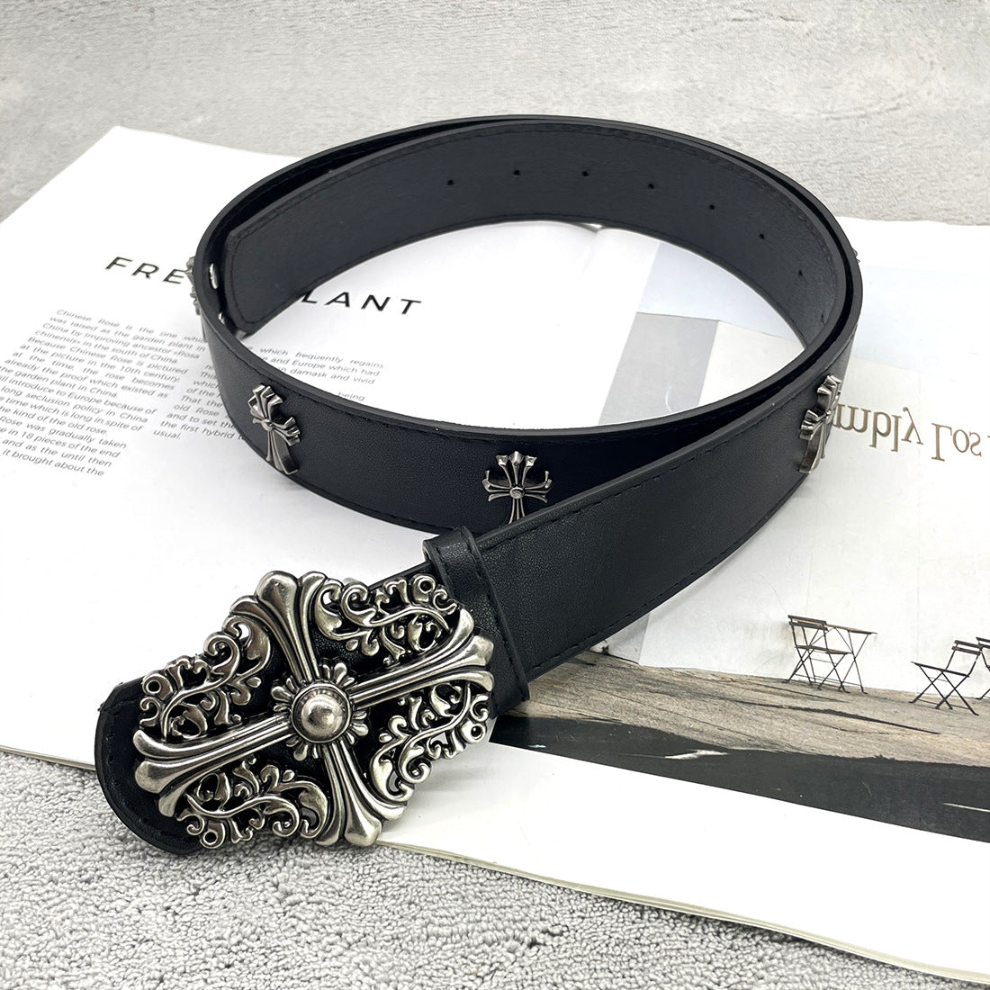 Chh Chrome Heart Belt Cross Belt Fashion