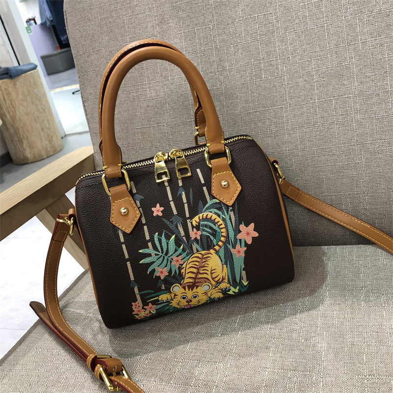 Chh Chrome Heart Leather Bag Shoulder Crossbody Bag
